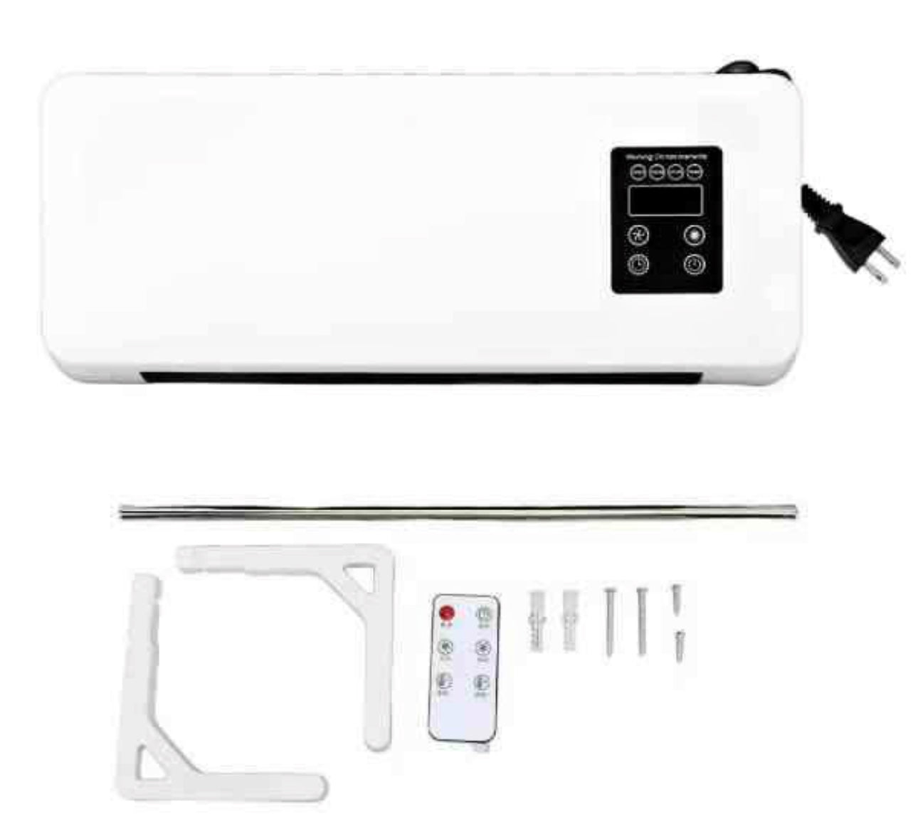 Mini Aire Acondicionado Portátil de Pared Frío y Calor con Control Remoto