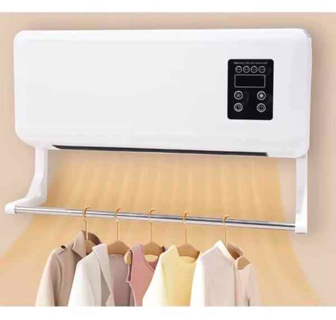 Mini Aire Acondicionado Portátil de Pared Frío y Calor con Control Remoto