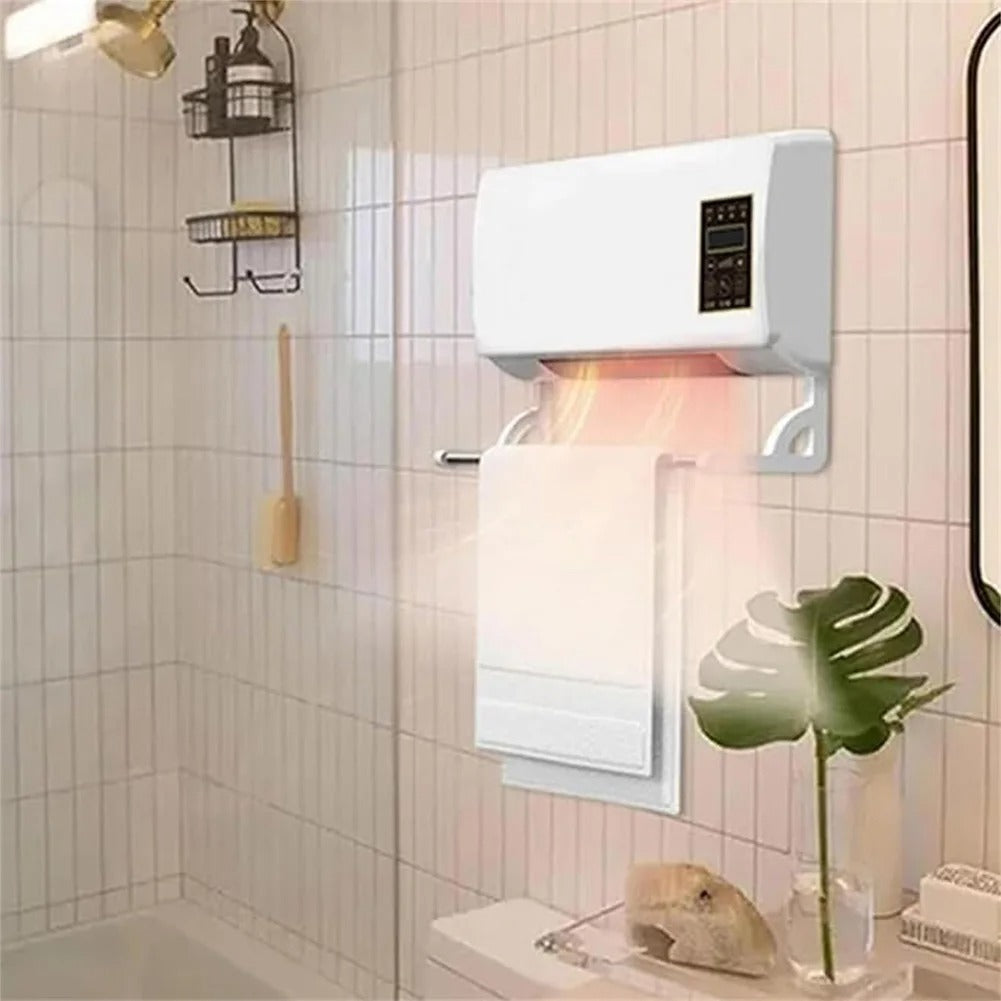 Mini Aire Acondicionado Portátil de Pared Frío y Calor con Control Remoto
